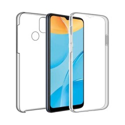 360º Silicon Case for Oppo A15 Transparent 360º Silicon Case for Oppo A15 Transparent